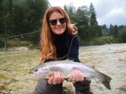 nice August Rainbow trout summer